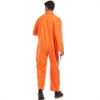 Picture of Prisoner Costume - Mens Orange Prisoner Jumpsuit