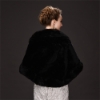 Picture of Faux Fur Shawl - Black, Red and White