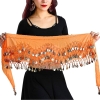 Picture of Belly Dance Hip Scarf Wrap Belt Tribal 128 Coins