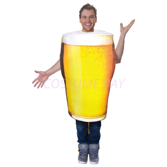 Picture of Mens Beer Glass Bodysuit Fancy Costume