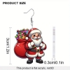 Picture of Christmas Earrings - Santa Gift