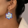 Picture of Christmas Earrings - Festive Snowflake