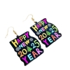 Picture of Multicolor 2025 New Year Earrings