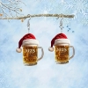 Picture of Beer Glass 2025 New Year Earrings