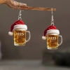 Picture of Beer Glass 2025 New Year Earrings