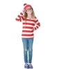 Picture of Kids Wheres Wally Costume with Hat