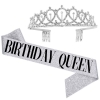 Picture of Queen Birthday Shoulder Strap Crown Headhand Set