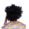 Picture of Disco Wig - 70's Funky Disco Afro Black and Brown Wig