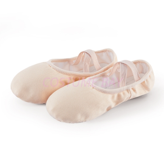 Picture of Women Dancing Soft Ballet Shoes - Lace Free