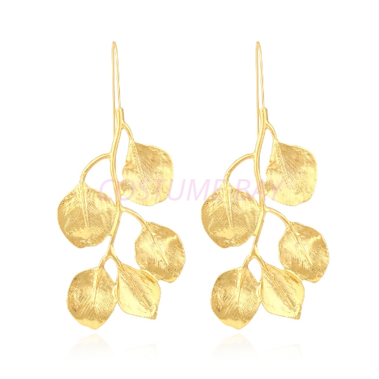 Picture of Gold Leaves Earrings